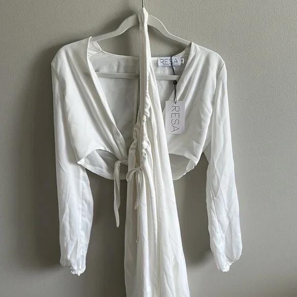 RESA NOELLE MAXI IN WHITE - Picture 3 of 5